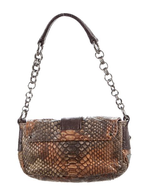 prada alligator bag|Prada snakeskin handbag.